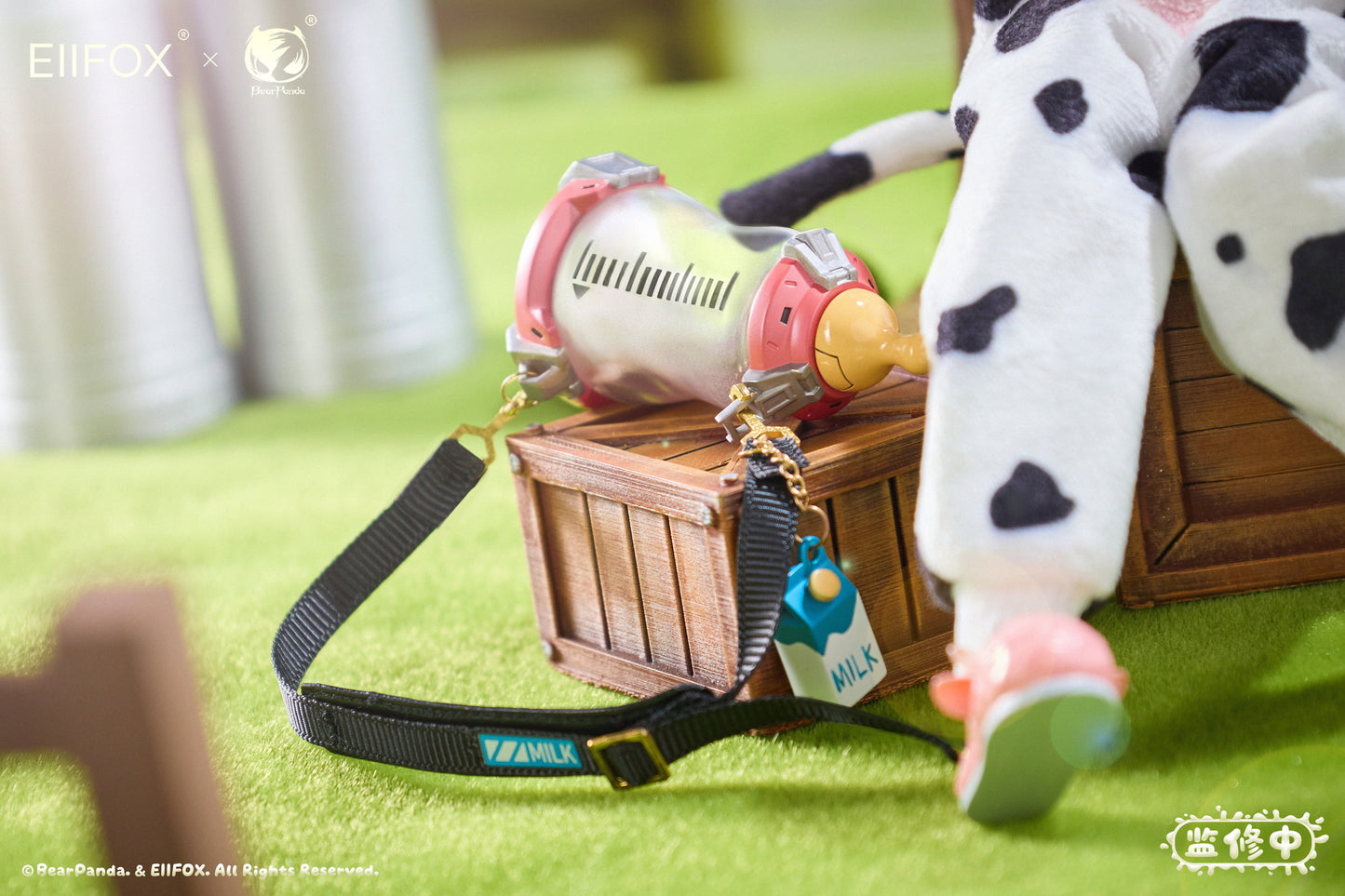 BearPanda Eiifox & BearPanda Nyuugyuu MOMO 1/8 Complete Model Action Figure