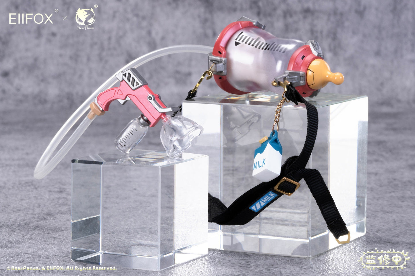 BearPanda Eiifox & BearPanda Nyuugyuu MOMO 1/8 Complete Model Action Figure