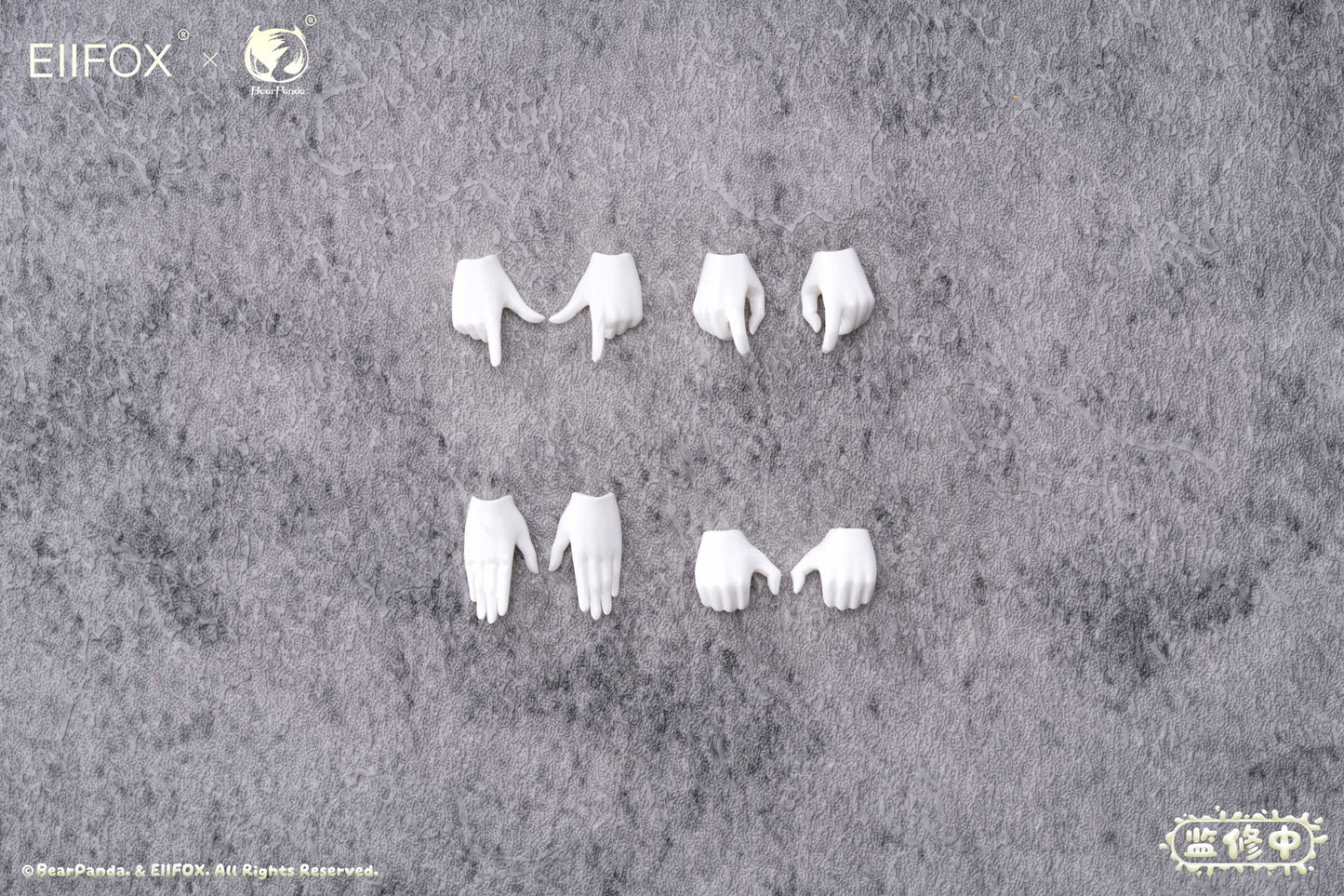 BearPanda Eiifox & BearPanda Nyuugyuu MOMO 1/8 Complete Model Action Figure