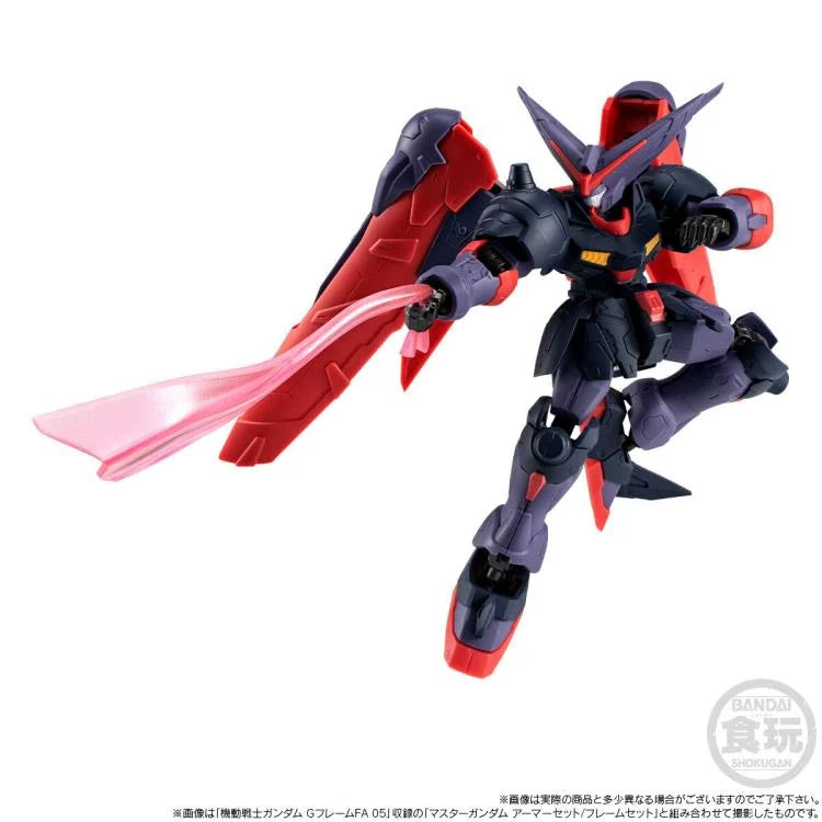 Bandai MOBILE SUIT GUNDAM G-Frame FA MASTER GUNDAM (MEIKYOUSHISHUI Ver.) & OPTION PART SET W/o Gum