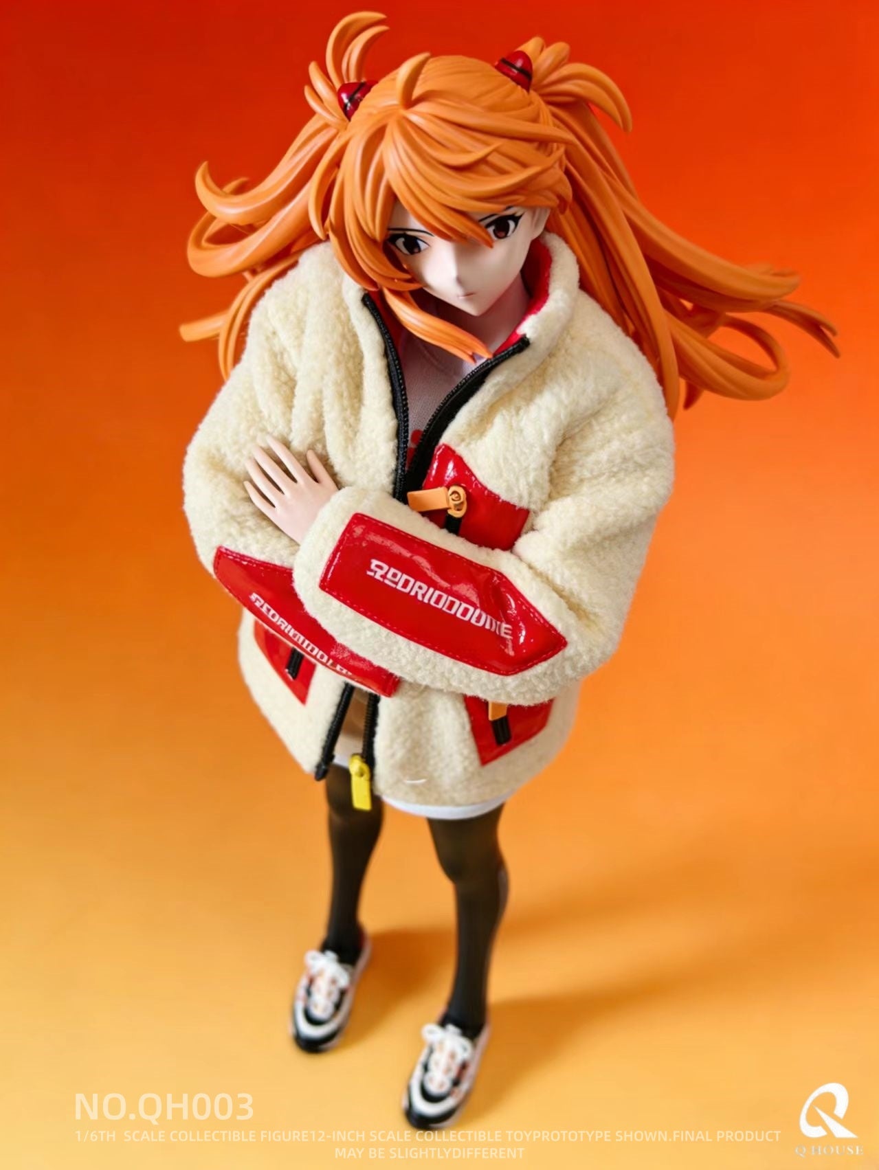 Q HOUSE 1/6 Evangelion Asuka Action Figure QH003