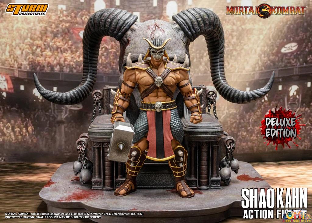 Storm Collectibles Mortal Kombat SHAO KAHN DELUXE EDITION