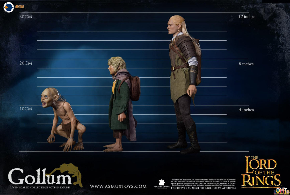 Asmus Toys The Lord of the Rings 1/6 Gollum/Sméagol LOTR030LUX