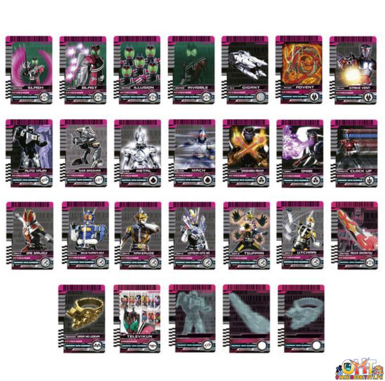 Bandai Kamen Rider Decade Complete Selection Modification RIDER CARD SET EXTRA