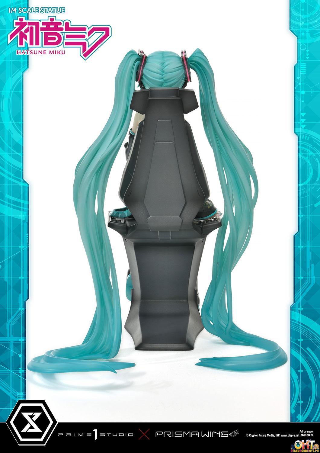 PRISMA WING Piapro Characters 1/4 Hatsune Miku "Art by neco" Scale Statue Bonus Version PWPCL-07S
