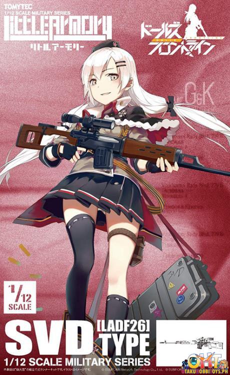 Tomytec 1/12 Little Armory [LADF26] Girl’s Frontline Type SVD
