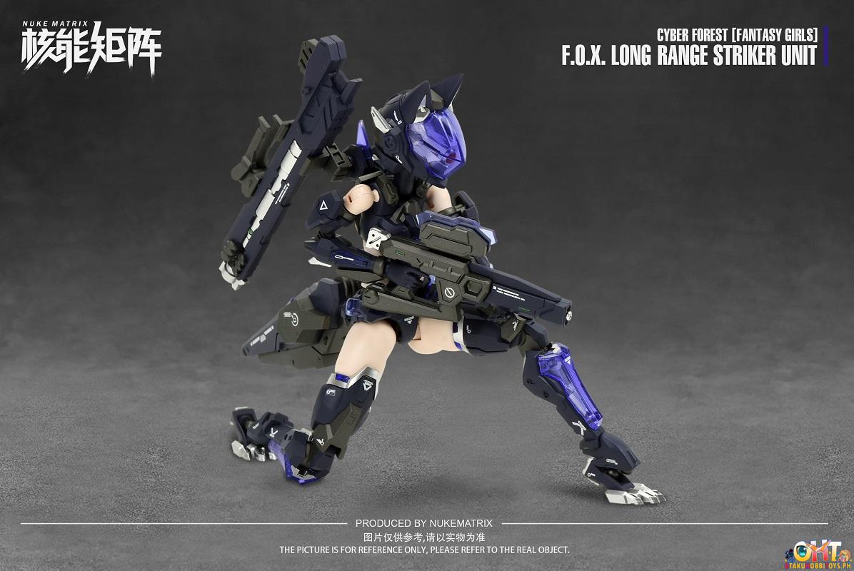 NUKE MATRIX FANTASY GIRLS Vol.1 1/12 Cyber Forest F.O.X Long Range Striker Unit