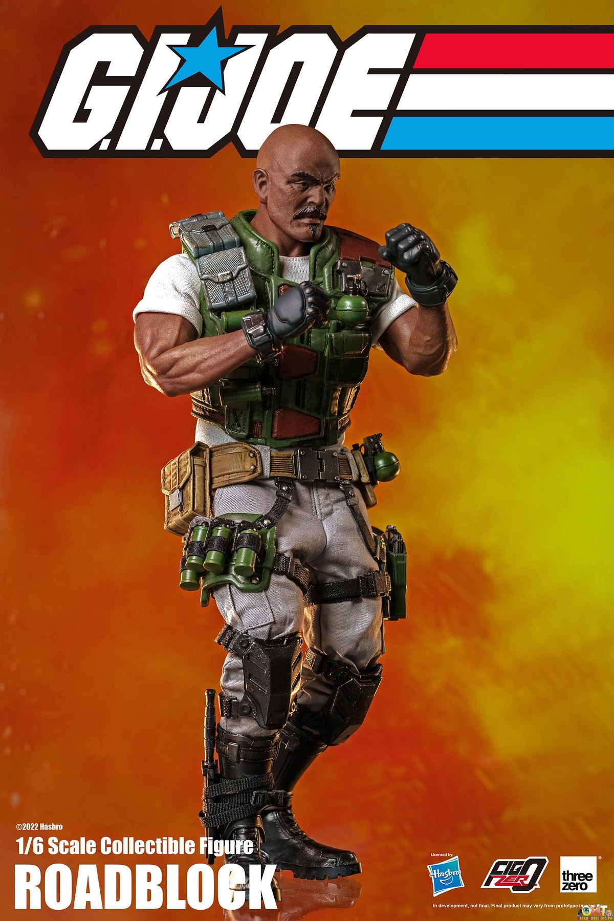 Threezero FigZero G.I. Joe 1/6 Roadblock