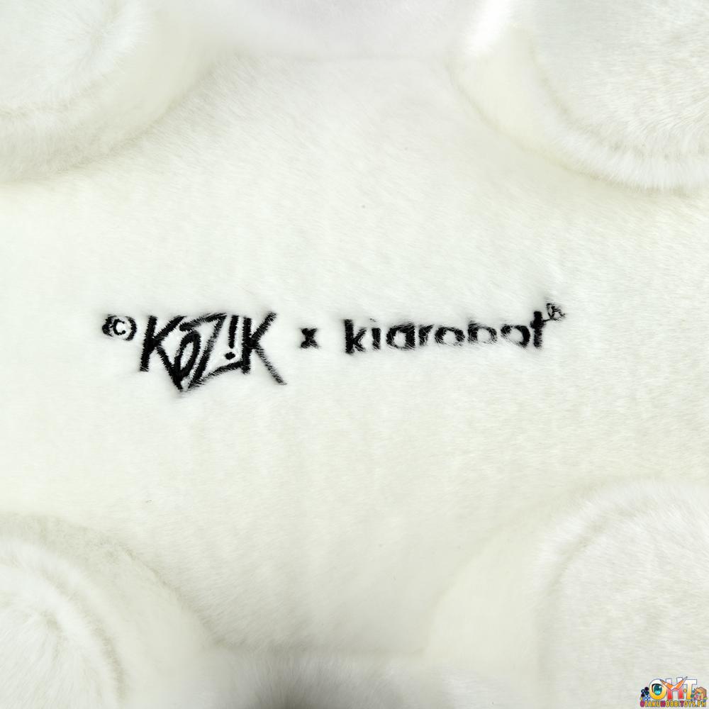 kidrobot Backstab Smorkin Labbit 14" Plush by Frank Kozik - White Edition