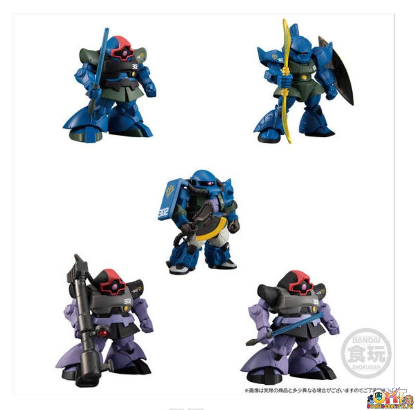 Bandai FW Gundam Converge CORE Nightmare of Solomon 302ND Patrol Squad W/o Gum (Set of 5)