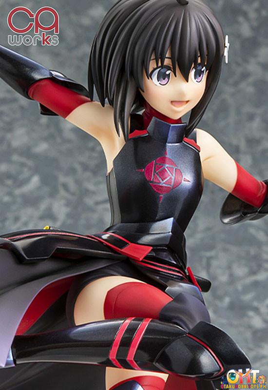 Chara-Ani CAworks 1/7 Maple: Black Rose Armor Ver. - BOFURI: I Don't Want to Get Hurt, so I'll Max Out My Defense