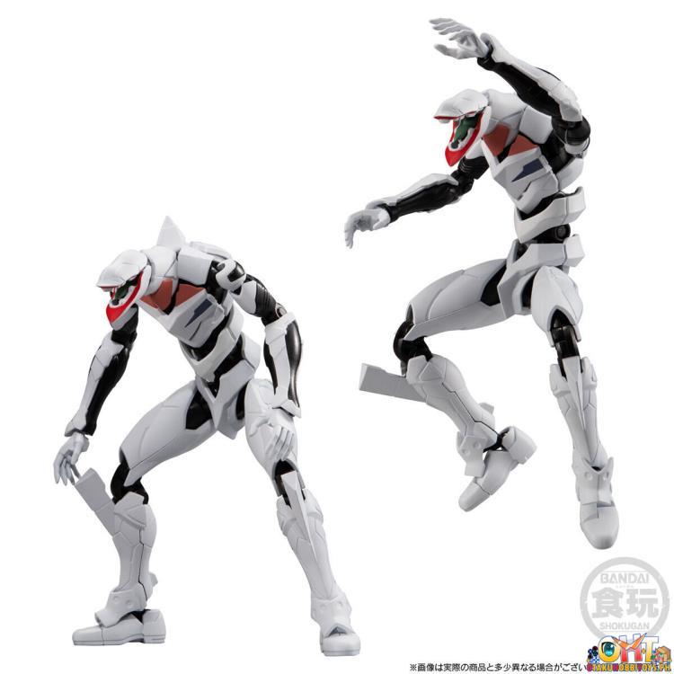 Bandai EVA-FRAME-EX: Neon Genesis Evangelion EVA MASS PRODUCTION MODEL 3 Pieces Set W/O Gum