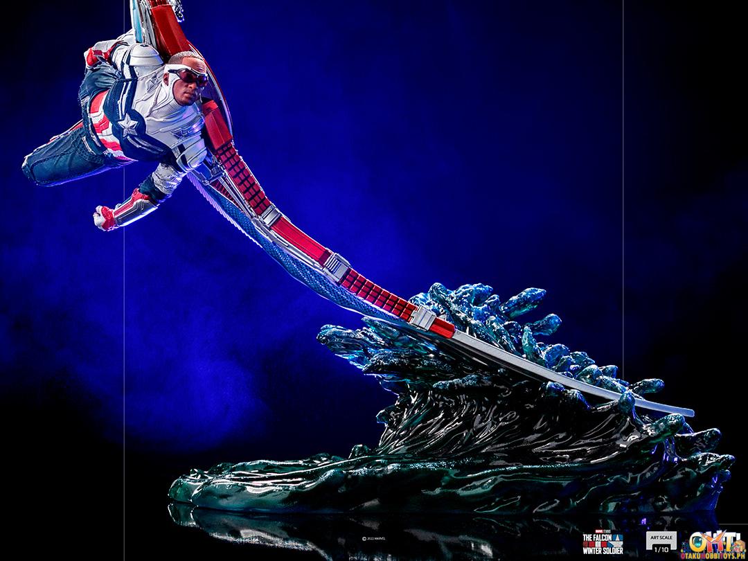 Iron Studios The Falcon and the Winter Soldier 1/10 Captain America Sam Wilson Deluxe BDS Art Scale