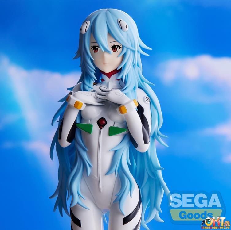 Sega Rebuild of Evangelion SPM Figure Rei Ayanami Long Hair Ver.