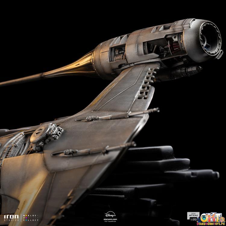Iron Studios Star Wars: The Book of Boba Fett 1/20 Mando's N-1 Starfighter Demi Art Scale