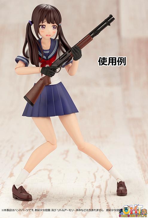Tomytec 1/12 Little Armory [LAOP13] Tactical Glove Sousai Shojo Teien 2 Revolver Set Black