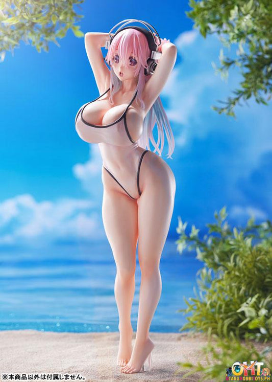 WAVE DreamTech Super Sonico 1/7 Super Sonico White Swimsuit Style