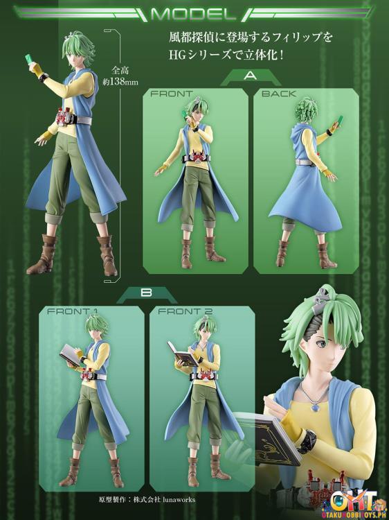 Bandai HG Fuuto PI Philip (Set of 2 A + B)