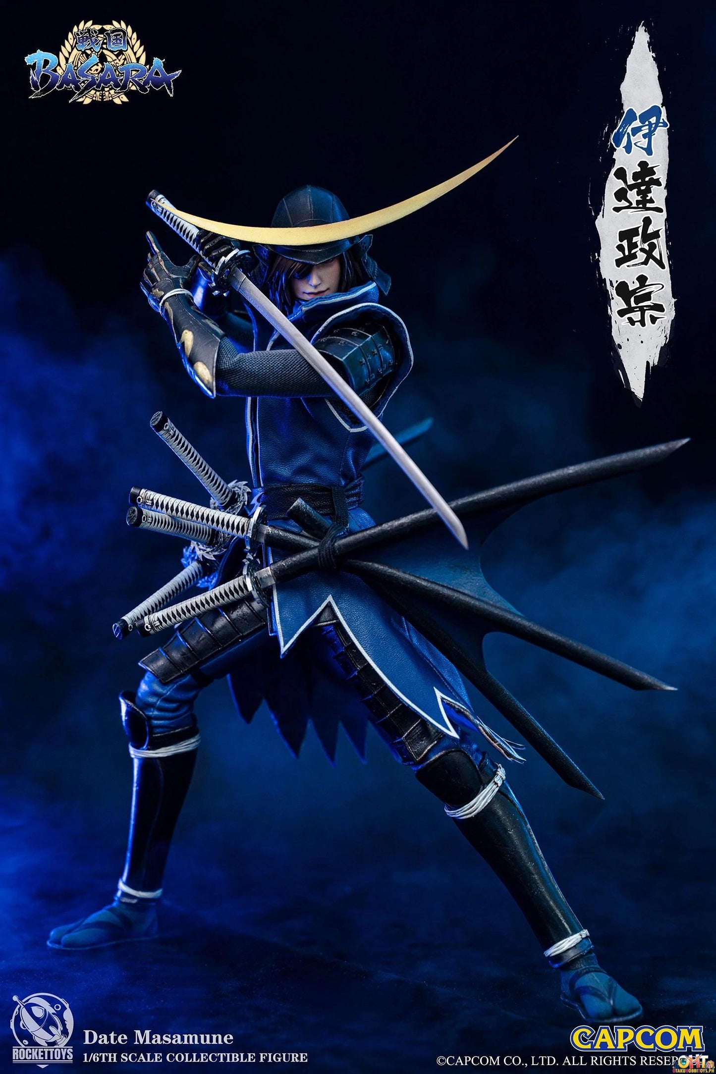 ROCKET TOYS 1/6 Capcom Sengoku BASARA Date Masamune ROC-001
