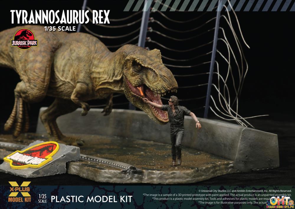 X-Plus Jurassic Park Model Kit Series 1/35 T-Rex