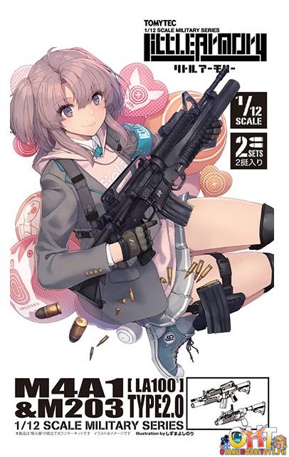 Tomytec 1/12 Little Armory [LA100] M4A1 & M203 Type 2.0