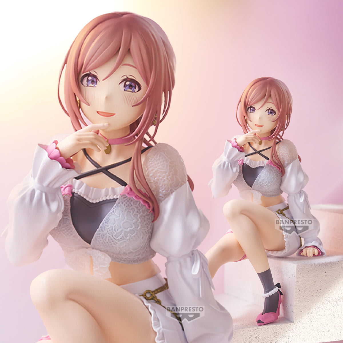 Banpresto The Idolm@ster Gakuen Espresto-sheer Frills-rinami Himesaki