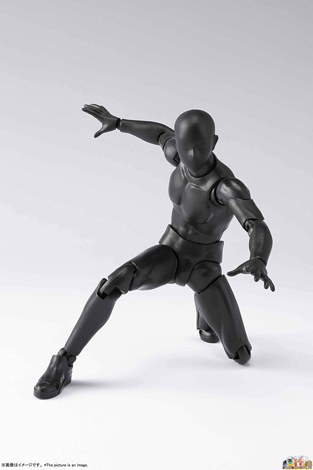 S.H.Figuarts Body-kun DX Set 2 (Solid Black Color Ver.)