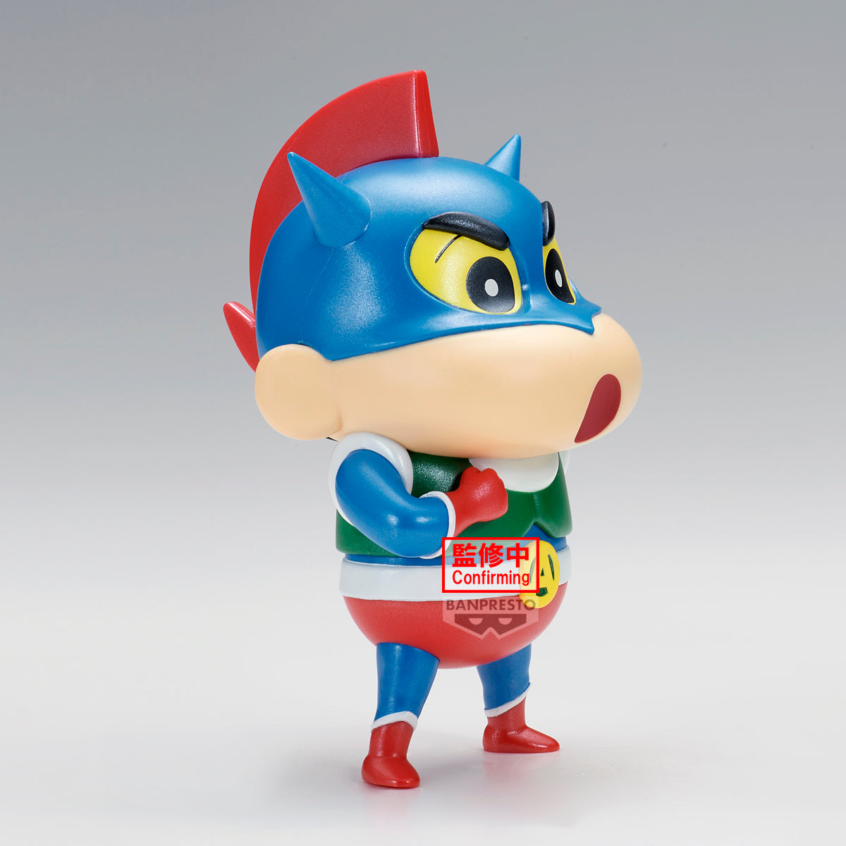 Banpresto Crayon Shinchan Cosplay Shinchan Figure action Kamen Shinchan & Paper Robot Shinchan special Color Ver.(a:action Kamen Shinchan)