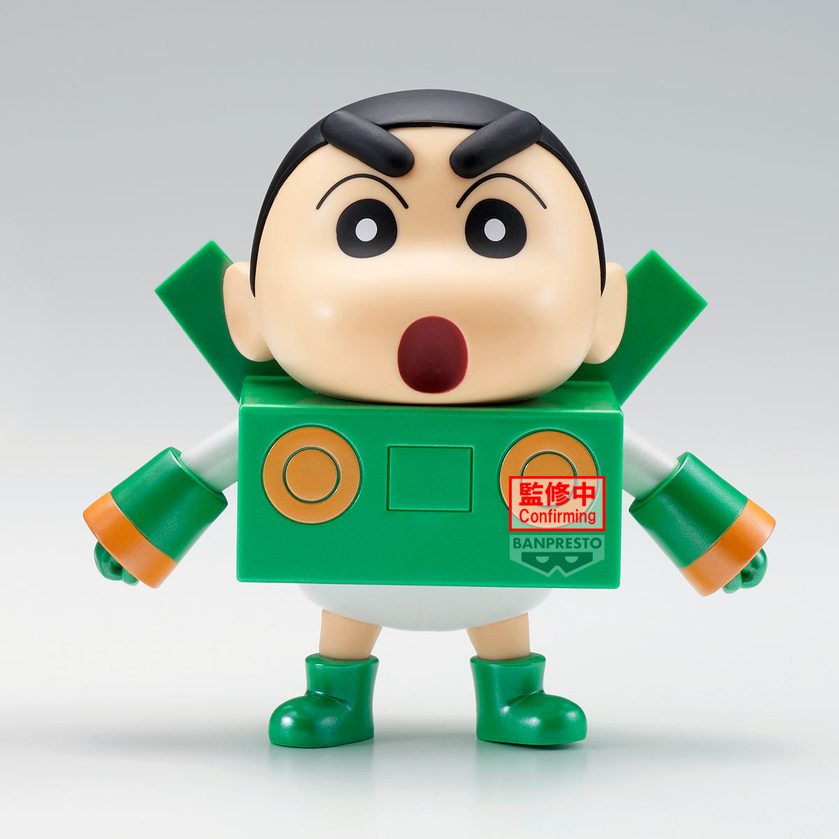 Banpresto Crayon Shinchan Cosplay Shinchan Figure action Kamen Shinchan & Paper Robot Shinchan special Color Ver.(B:paper Robot Shinchan)