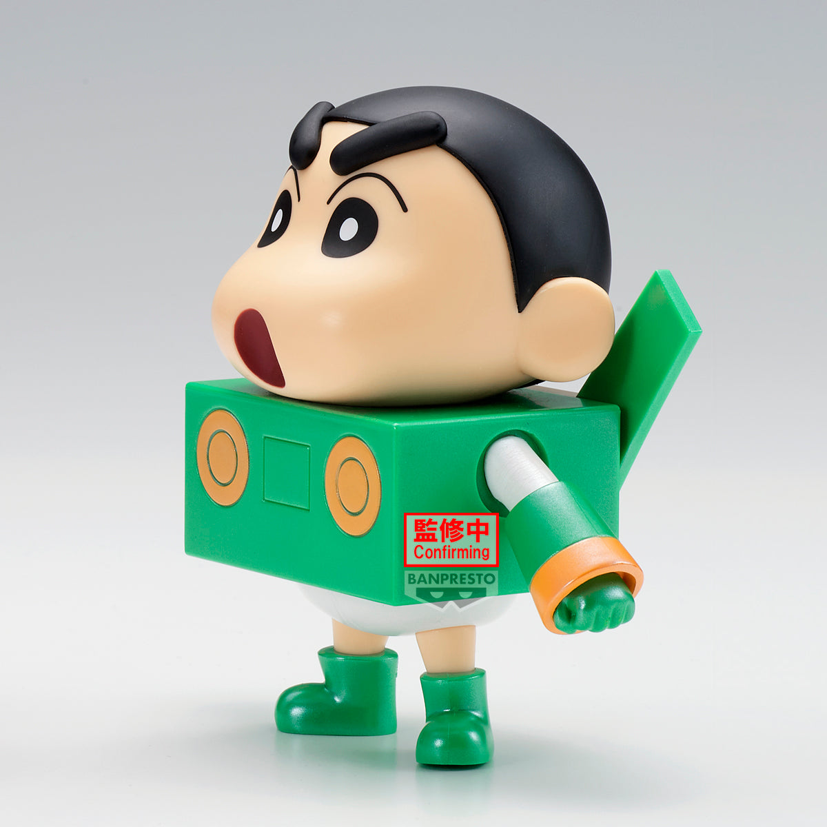 Banpresto Crayon Shinchan Cosplay Shinchan Figure action Kamen Shinchan & Paper Robot Shinchan special Color Ver.(B:paper Robot Shinchan)