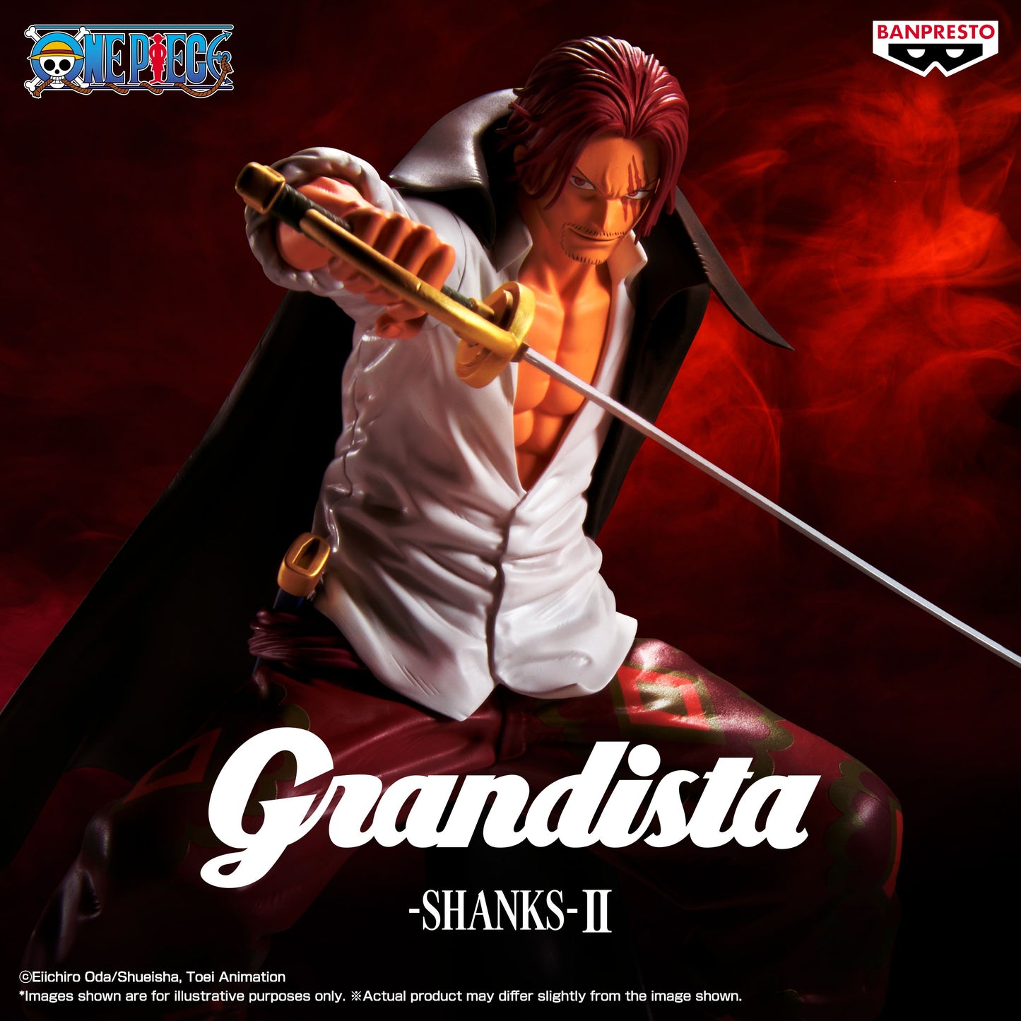 Banpresto ONE Piece Grandista-shanks-ii