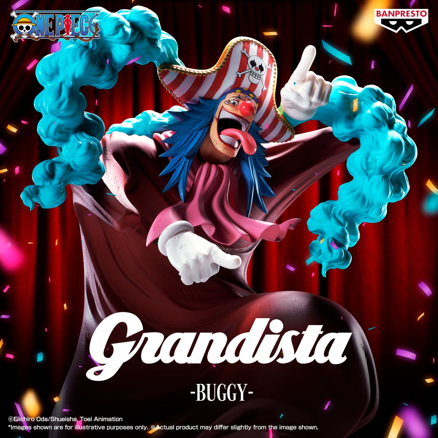 Banpresto ONE Piece Grandista-buggy-