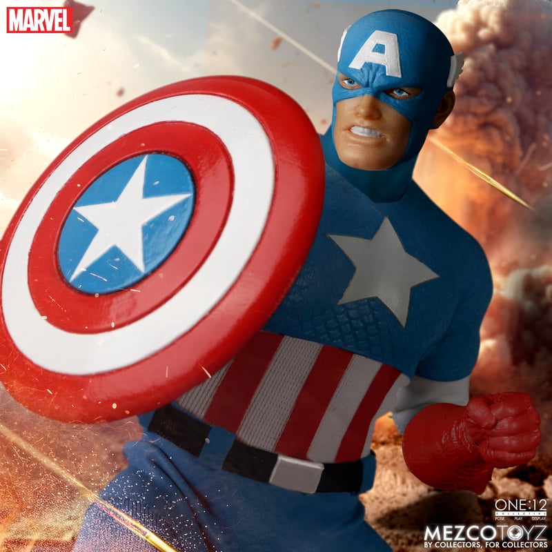 Mezco One:12 Collective Captain America – Silver Age Edition