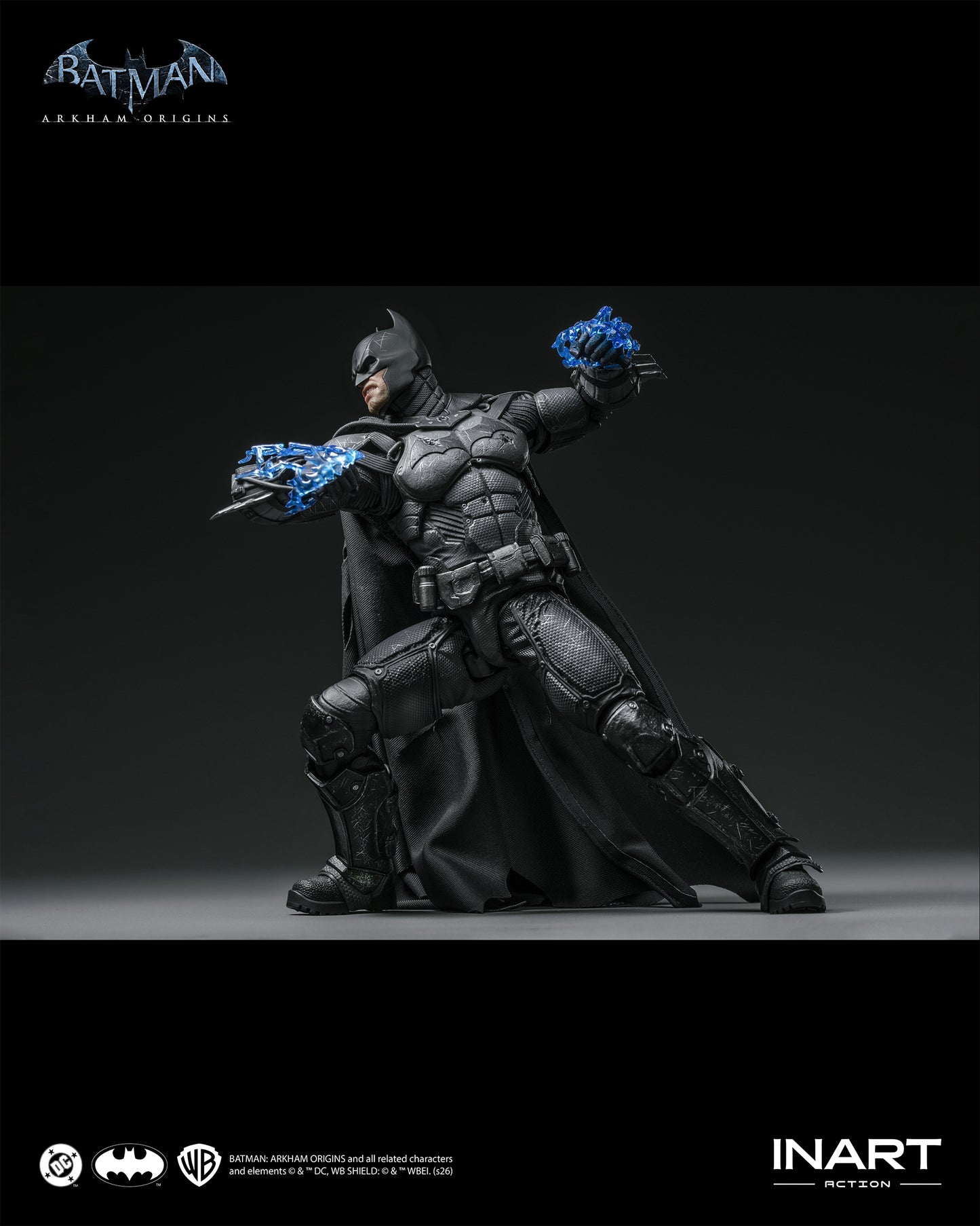 INART Action Batman: Arkham Origins Batman (Battle Damaged Version) Action Figure