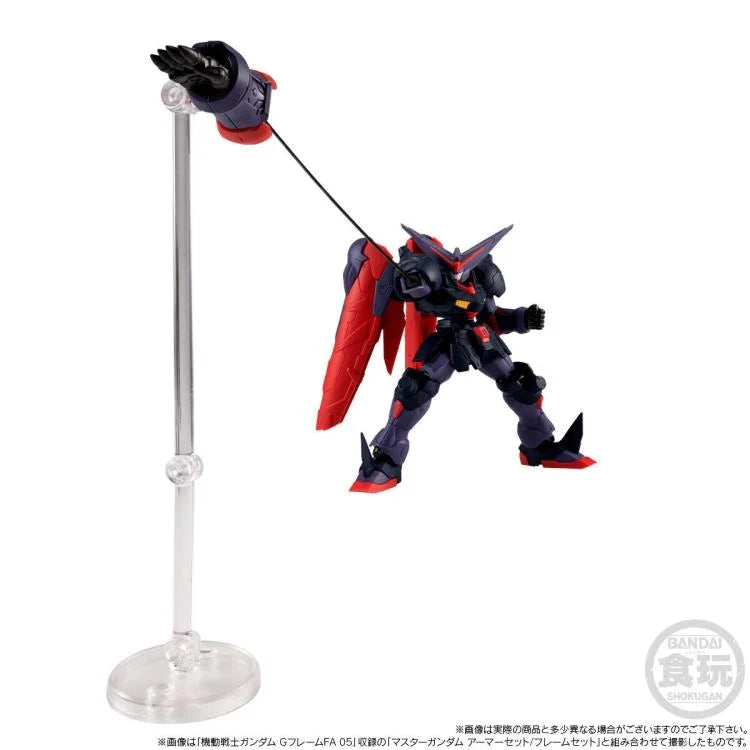 Bandai MOBILE SUIT GUNDAM G-Frame FA MASTER GUNDAM (MEIKYOUSHISHUI Ver.) & OPTION PART SET W/o Gum