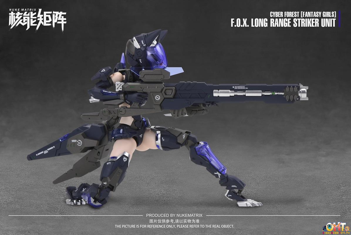 NUKE MATRIX FANTASY GIRLS Vol.1 1/12 Cyber Forest F.O.X Long Range Striker Unit
