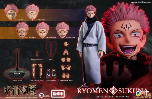 Asmus Toys Jujutsu Kaisen 1/6 RYOMEN SUKUNA General Edition JJKS05A
