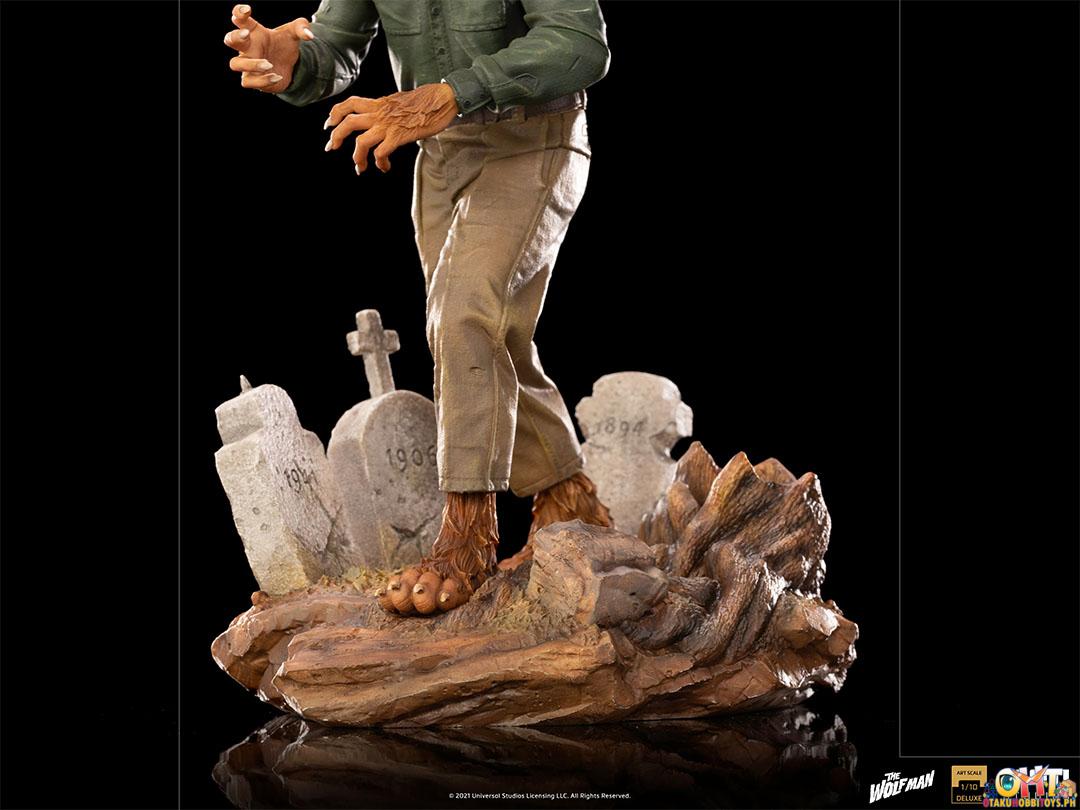 Iron Studios Universal Monsters 1/10 The Wolf Man Deluxe Art Scale