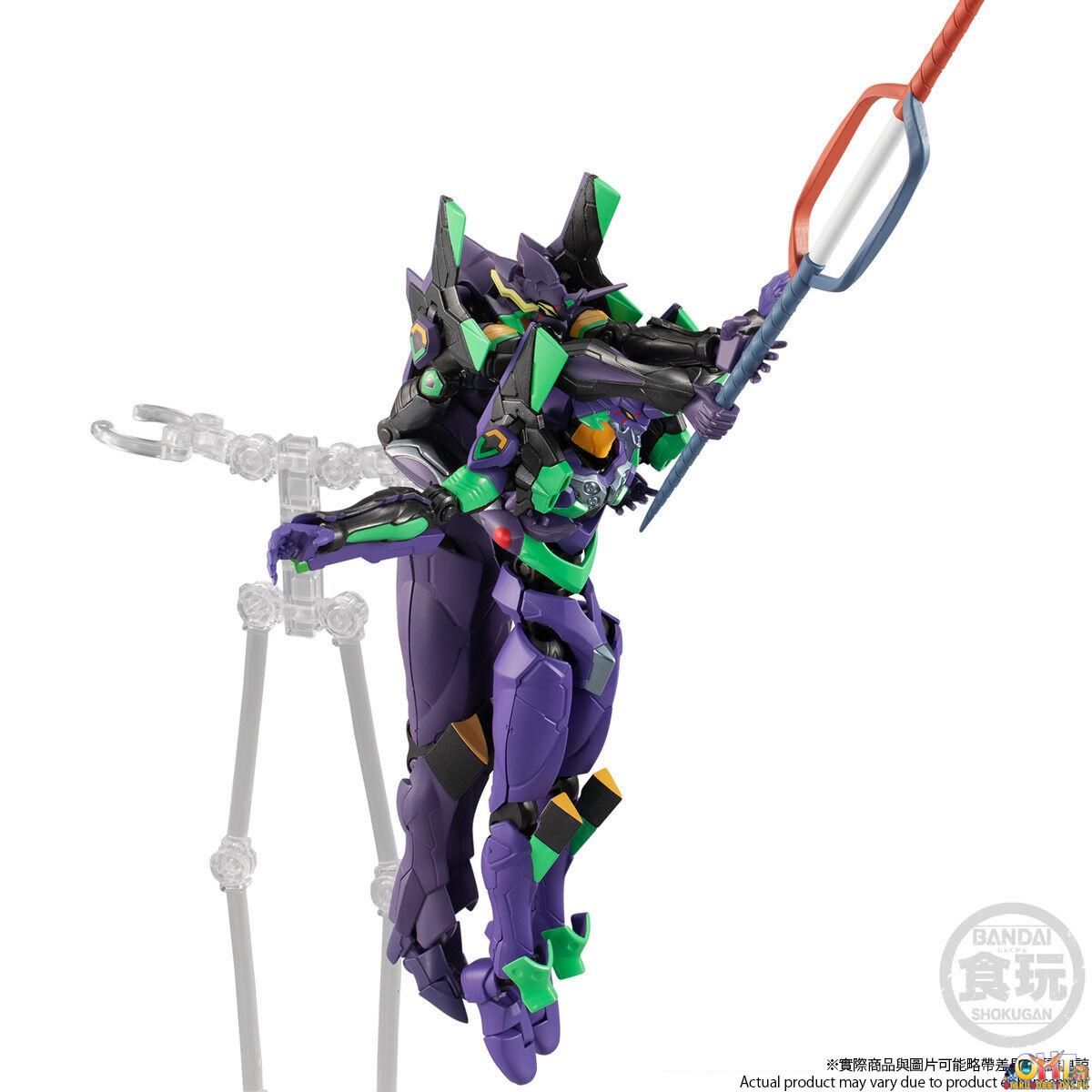 Bandai EVA-FRAME: Evangelion New Theatrical Edition: Unit 01 VS Unit 13 SET W/o Gum