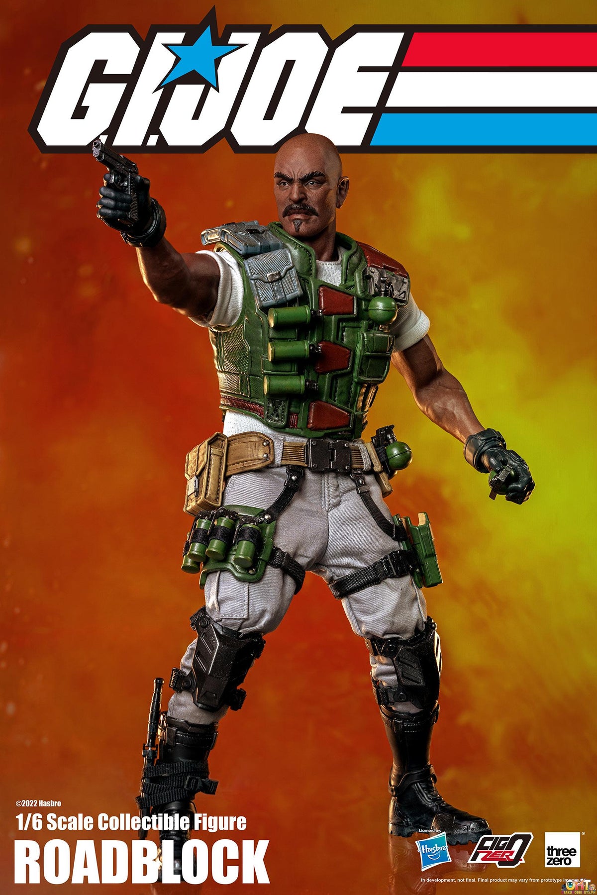 Threezero FigZero G.I. Joe 1/6 Roadblock