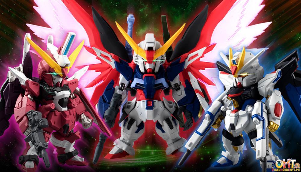 Bandai FW Gundam Converge Mobile Suit Gundam SEED Destiny 3 Piece Set W/o Gum
