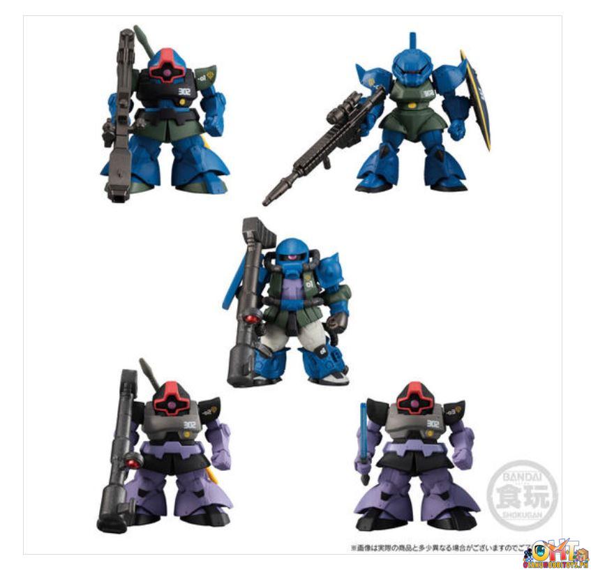 Bandai FW Gundam Converge CORE Nightmare of Solomon 302ND Patrol Squad W/o Gum (Set of 5)