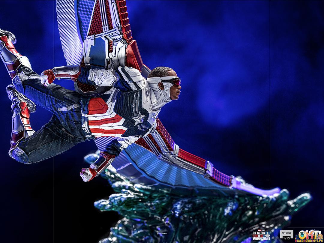 Iron Studios The Falcon and the Winter Soldier 1/10 Captain America Sam Wilson Deluxe BDS Art Scale