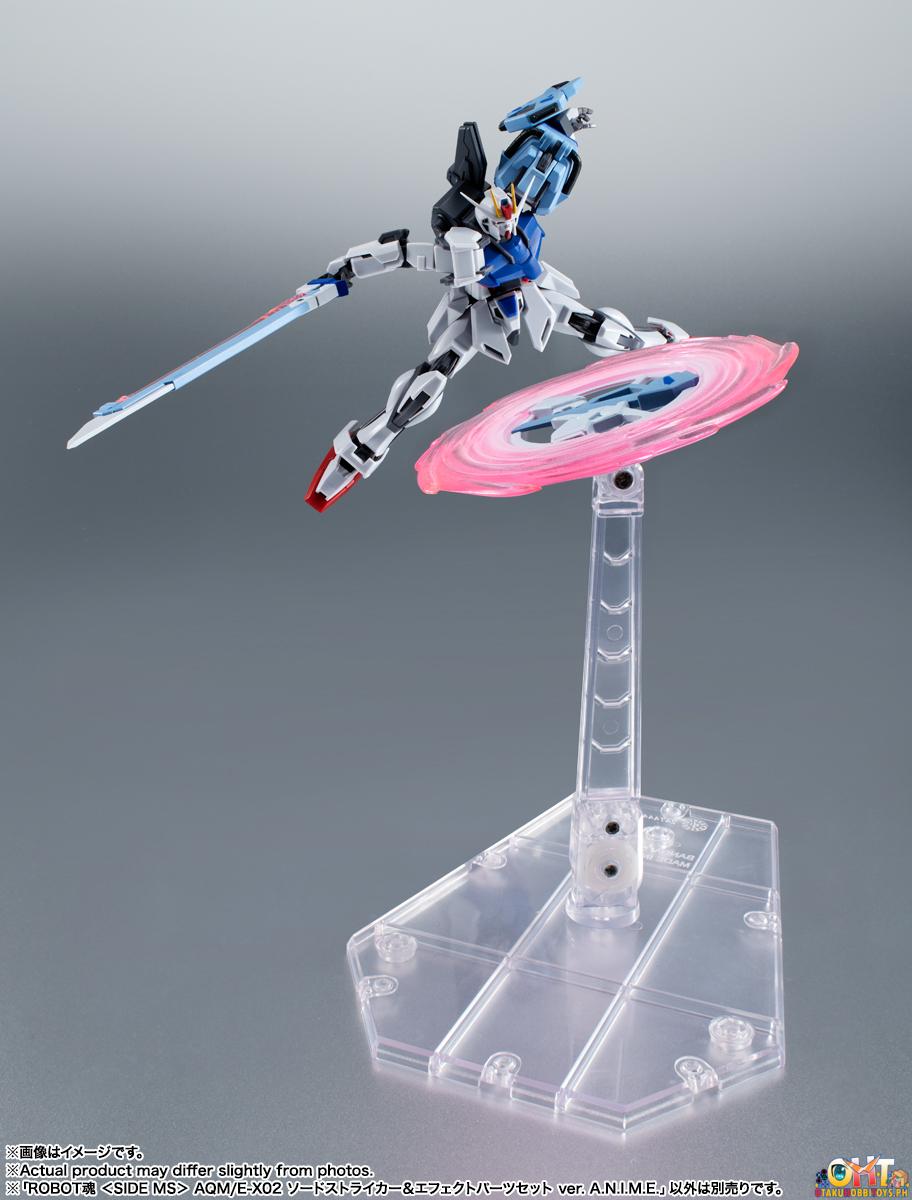 THE ROBOT SPIRITS AQM/E-X02 SWORD STRIKER ＆ EFFECT PARTS SET ver