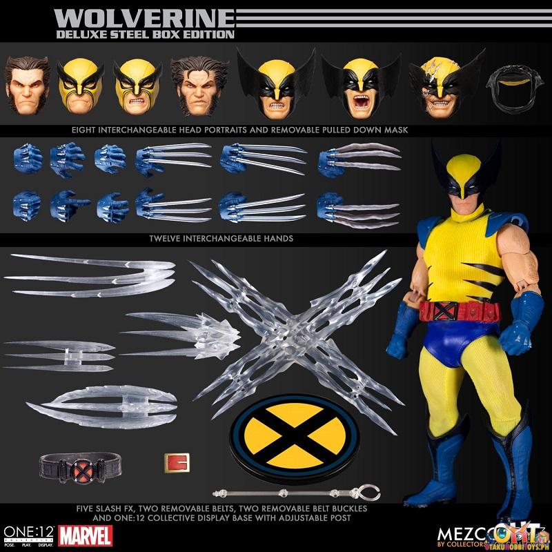 Mezco One:12 Collective Wolverine Deluxe Steel Box Edition