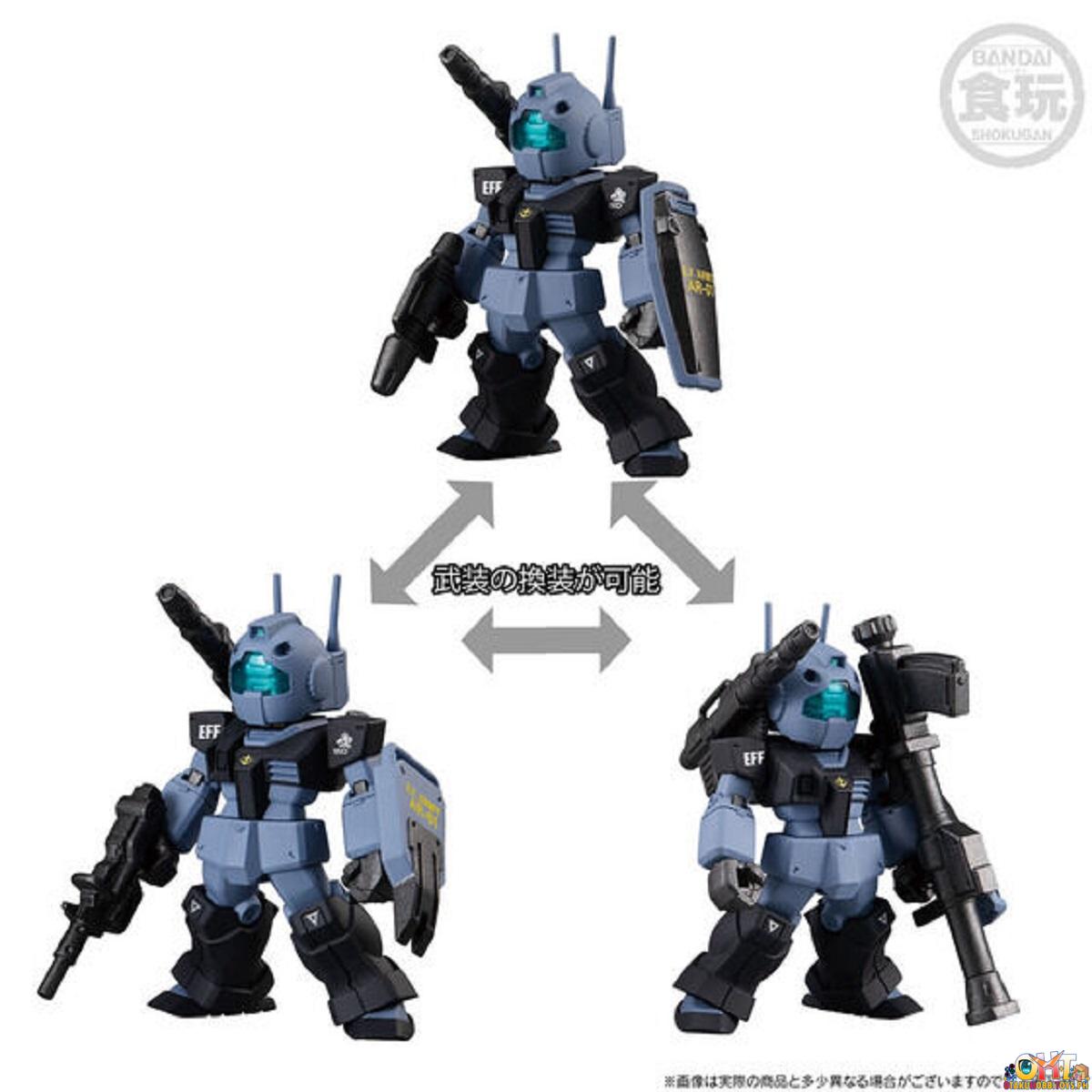 Bandai FW Gundam Converge Core Mobile Suit Gundam Side Story 0079: Rise From The Ashes White Dingo Team Set W/o Gum