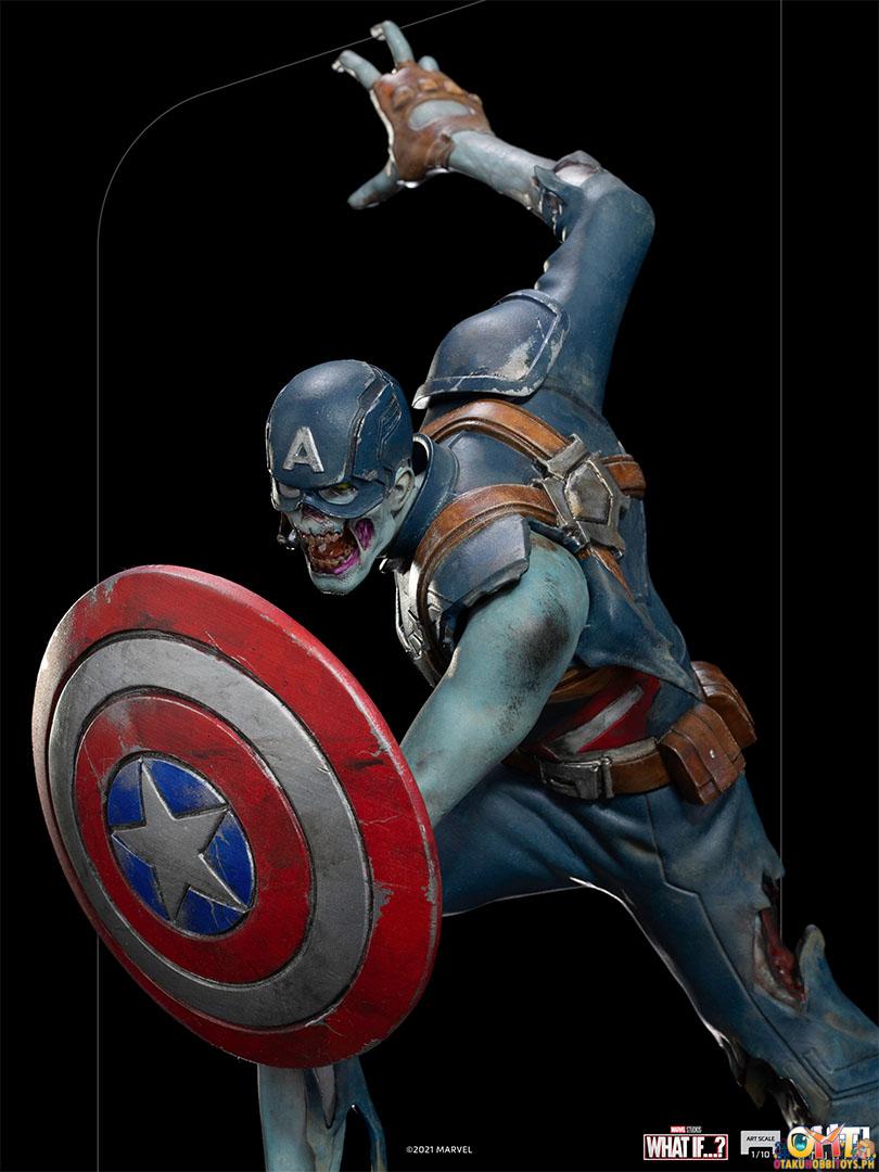 Iron Studios What If…?1/10 Zombie Captain America Art Scale