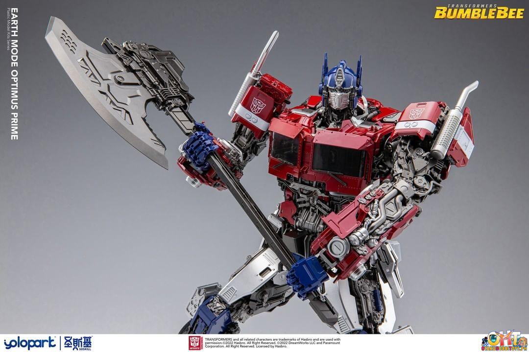 Yolopark Bumblebee Movie Earth Mode Optimus Prime