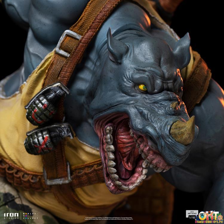 Iron Studios Teenage Mutant Ninja Turtles 1/10 Rocksteady BDS Art Scale