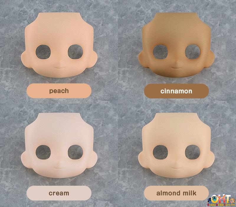 Nendoroid Doll Customizable Face Plate 01 (Peach/Cinnamon/Cream/Almond Milk) (Box of 6/color)